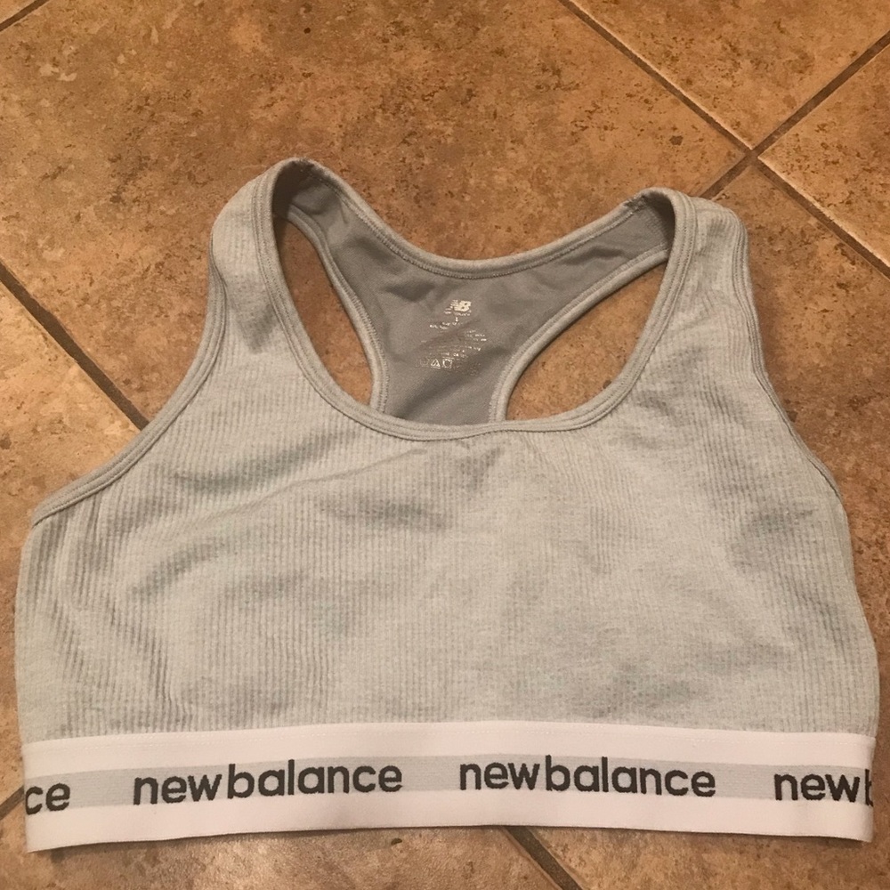New Balance ribbed sports bra